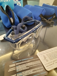 Kính chì Protect medical Eyewear  PL75 SS50 Strip side